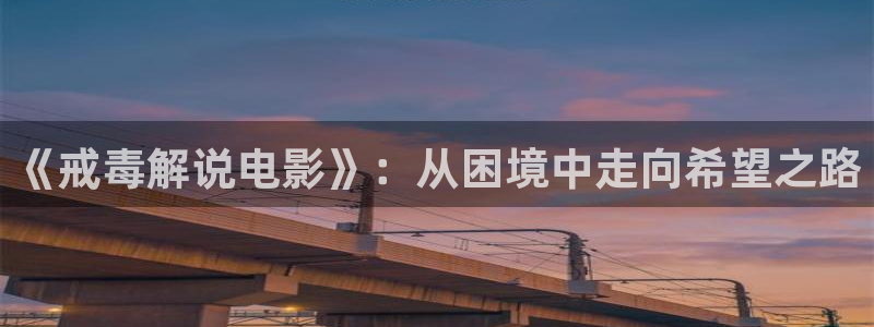 樱花影院免费电视剧：《戒毒解说电影》：从困境中走向希望之路