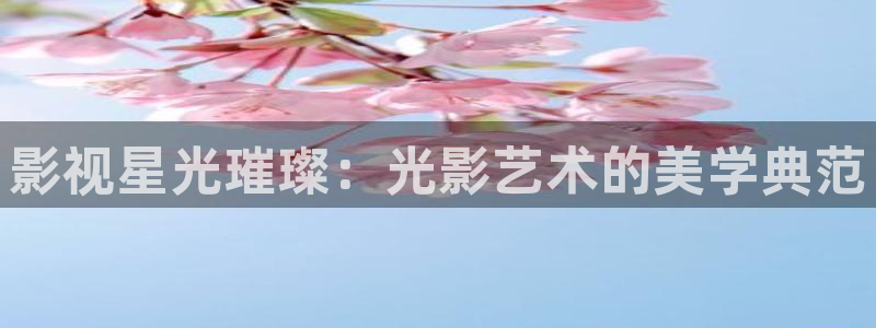 樱花视频在线观：影视星光璀璨：光影艺术的美学典范