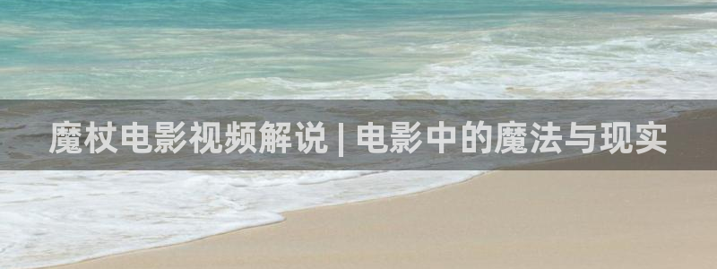 后宫露营樱花视频：魔杖电影视频解说 | 电影中的魔法与现实